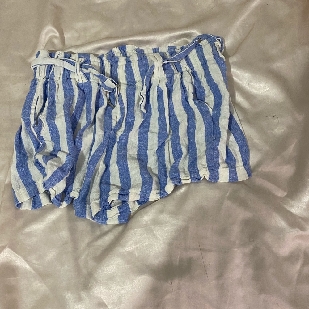Blue stripped shorts